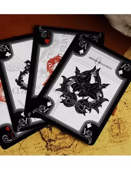 Plague Doctor Blackout Plague – Cărți de joc premium | Emagie.ro