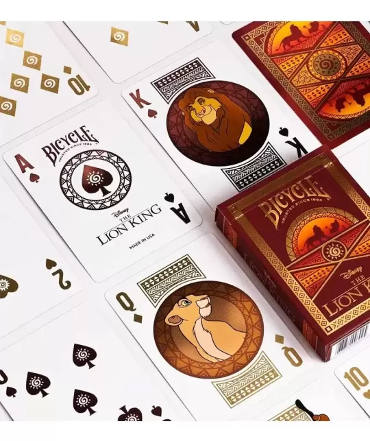 Bicycle Disney Lion King – Cărți de joc premium | Emagie.ro