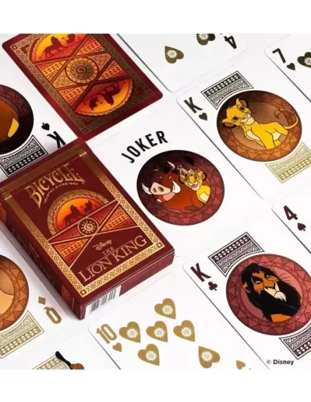 Bicycle Disney Lion King – Cărți de joc premium | Emagie.ro