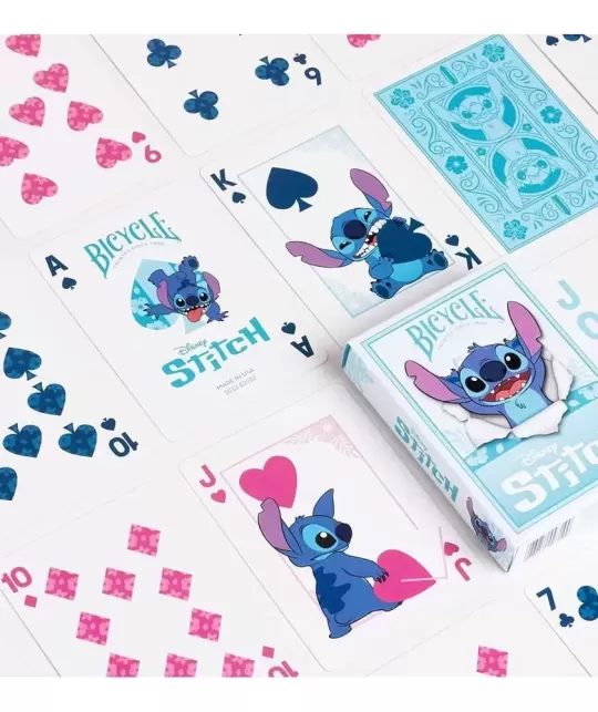 Bicycle Disney Stitch – Cărți de joc premium | Emagie.ro