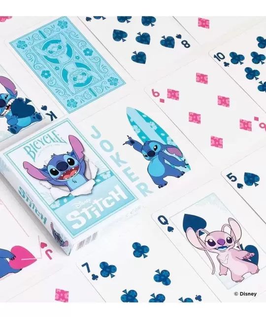 Bicycle Disney Stitch – Cărți de joc premium | Emagie.ro