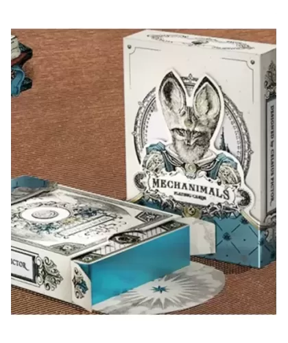 Mechanimals Deluxe Edition Gilded – Cărți de joc premium | Emagie.ro