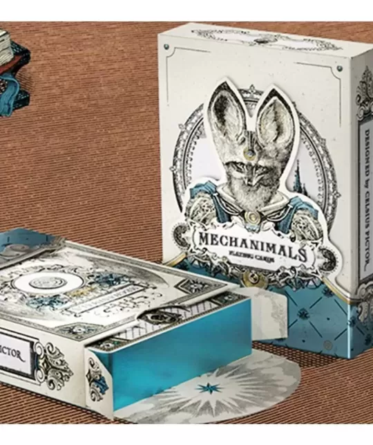 Mechanimals Deluxe Edition Gilded – Cărți de joc premium | Emagie.ro