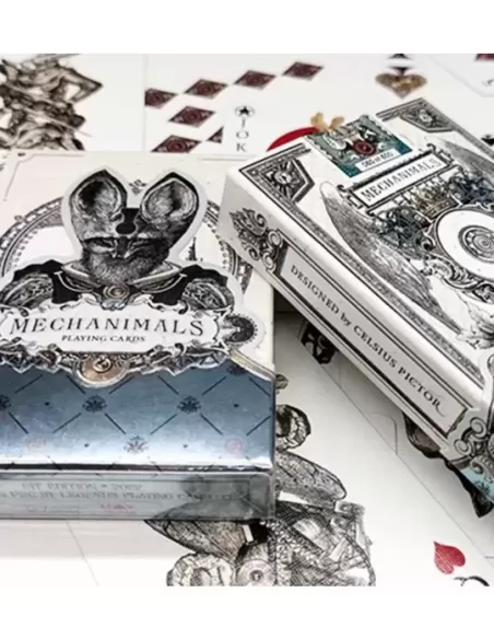 Mechanimals Deluxe Edition Gilded – Cărți de joc premium | Emagie.ro