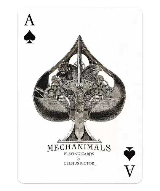 Mechanimals Deluxe Edition Gilded – Cărți de joc premium | Emagie.ro