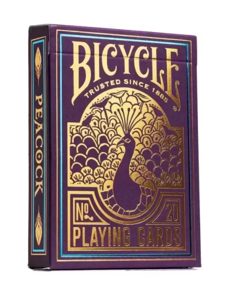Bicycle Peacock Purple – Cărți de joc premium | Emagie.ro