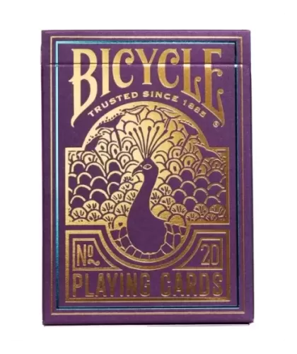 Bicycle Peacock Purple – Premium Playing Cards | Emagie.ro