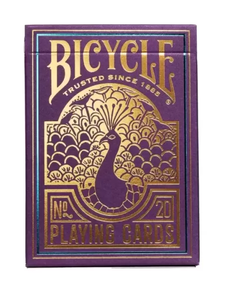 Bicycle Peacock Purple – Cărți de joc premium | Emagie.ro