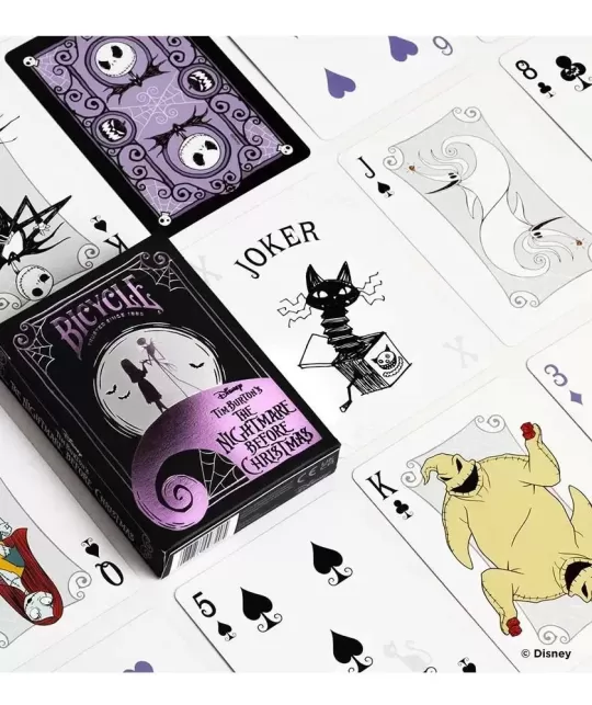 Bicycle Disney Nightmare before Christmas – Cărți de joc premium | Emagie.ro