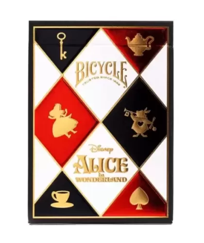 Bicycle Disney Alice in Wonderland – Cărți de joc premium | Emagie.ro