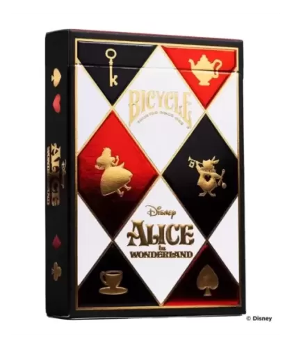 Bicycle Disney Alice in Wonderland – Cărți de joc premium | Emagie.ro 2