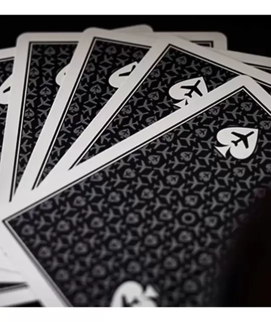 Lounge Edition Tarmac Black – Cărți de joc premium | Emagie.ro