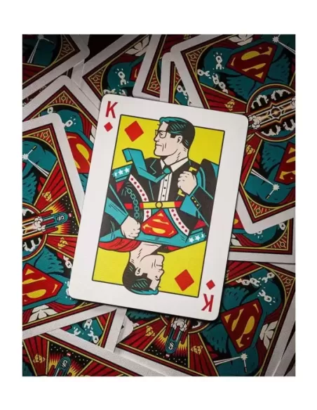 Superman Playing Cards by theory11 – Cărți de joc premium | Emagie.ro