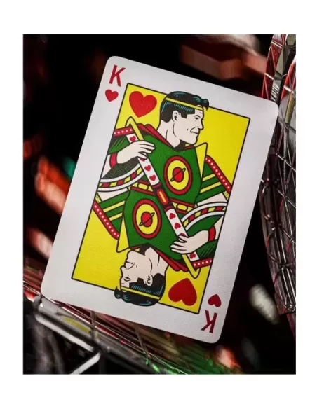 Superman Playing Cards by theory11 – Cărți de joc premium | Emagie.ro