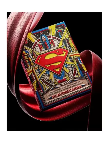 Superman Playing Cards by theory11 – Cărți de joc premium | Emagie.ro