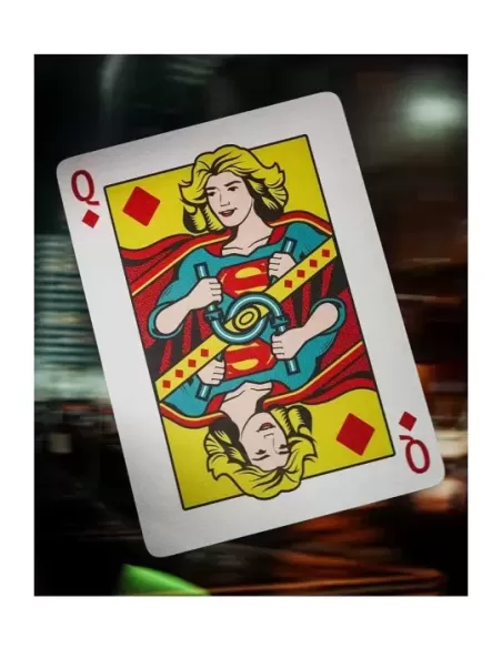 Superman Playing Cards by theory11 – Cărți de joc premium | Emagie.ro