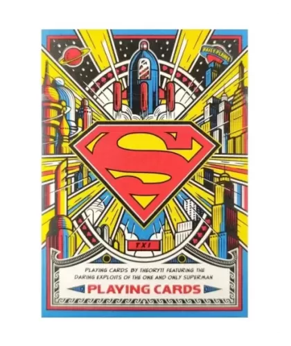 Superman Playing Cards by theory11 – Cărți de joc premium | Emagie.ro