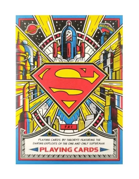 Superman Playing Cards by theory11 – Cărți de joc premium | Emagie.ro