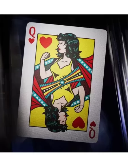 Superman Playing Cards by theory11 – Cărți de joc premium | Emagie.ro