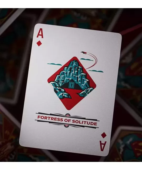 Superman Playing Cards by theory11 – Cărți de joc premium | Emagie.ro