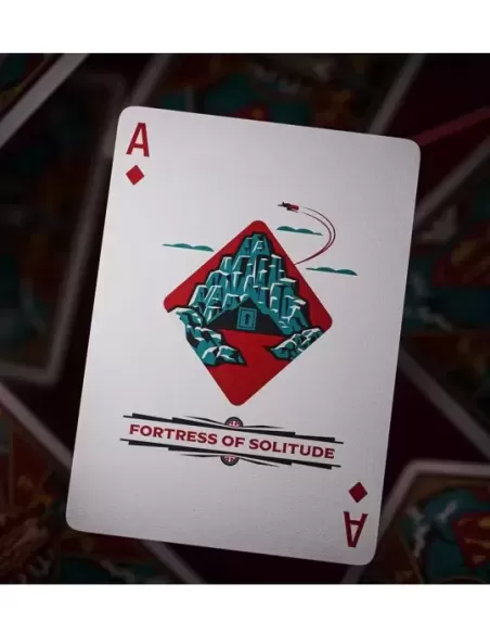 Superman Playing Cards by theory11 – Cărți de joc premium | Emagie.ro