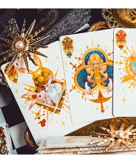 Silence V3 White – Cărți de joc premium | Emagie.ro