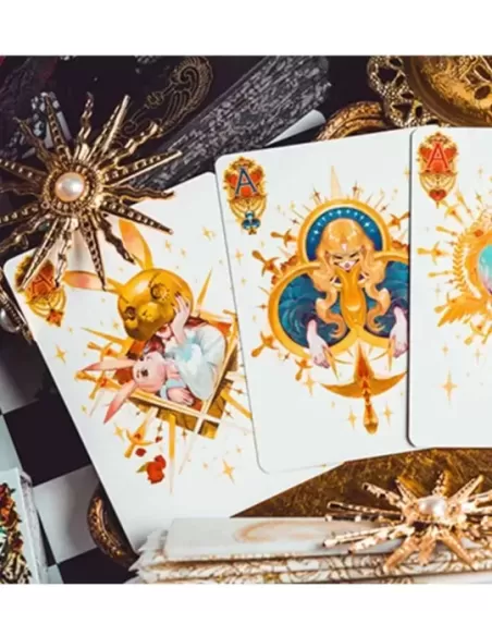 Silence V3 White – Cărți de joc premium | Emagie.ro