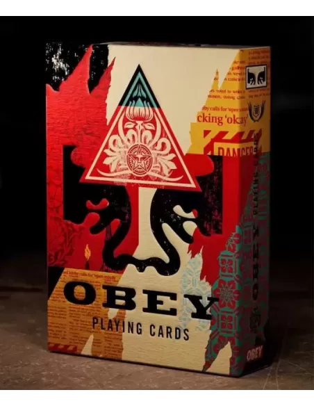 Obey Collage Edition – Cărți de joc premium | Emagie.ro