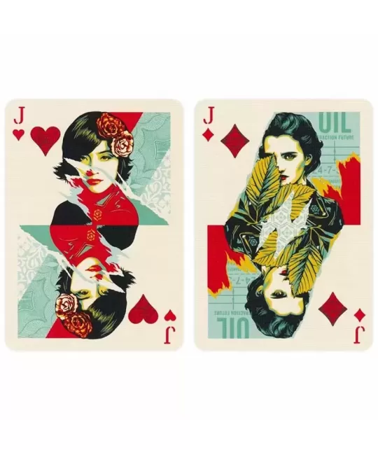 Obey Collage Edition – Cărți de joc premium | Emagie.ro