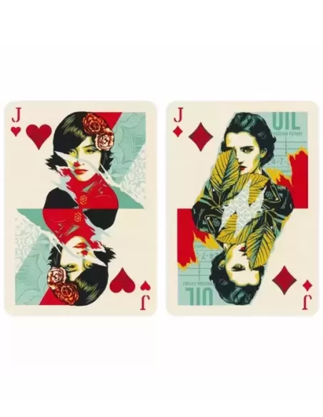 Obey Collage Edition – Cărți de joc premium | Emagie.ro