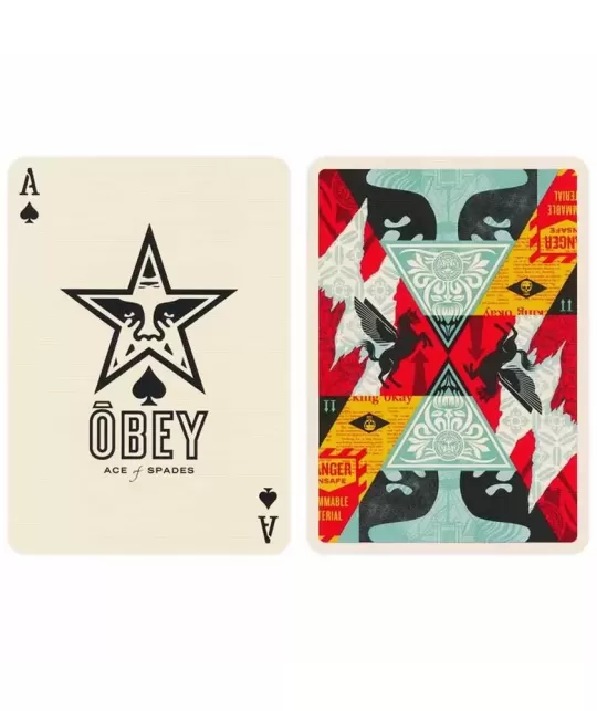 Obey Collage Edition – Cărți de joc premium | Emagie.ro
