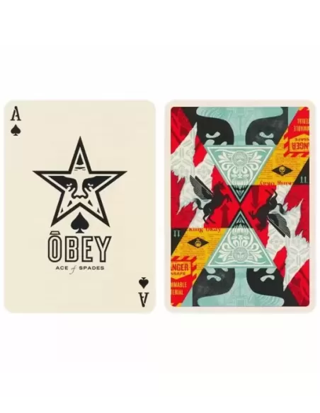 Obey Collage Edition – Cărți de joc premium | Emagie.ro