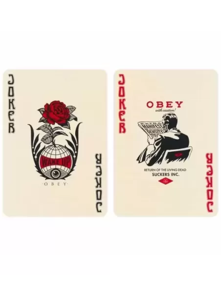 Obey Collage Edition – Cărți de joc premium | Emagie.ro