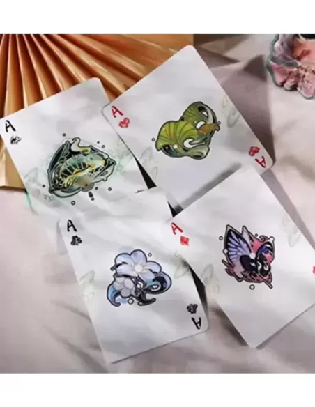 Flower Moon V2 Moonlight Playing Cards by King Star – Cărți de joc premium | Emagie.ro