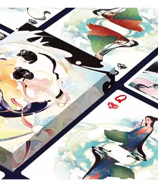 Flower Moon V2 Moonlight Playing Cards by King Star – Cărți de joc premium | Emagie.ro