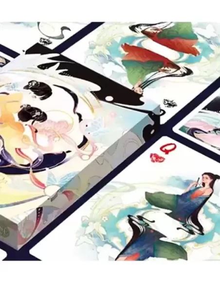 Flower Moon V2 Moonlight Playing Cards by King Star – Cărți de joc premium | Emagie.ro