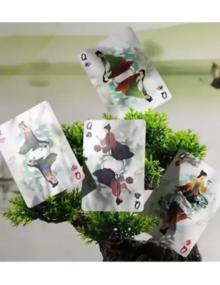 Flower Moon V2 Moonlight Playing Cards by King Star – Cărți de joc premium | Emagie.ro