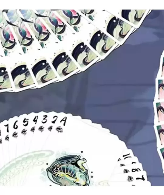 Flower Moon V2 Moonlight Playing Cards by King Star – Cărți de joc premium | Emagie.ro