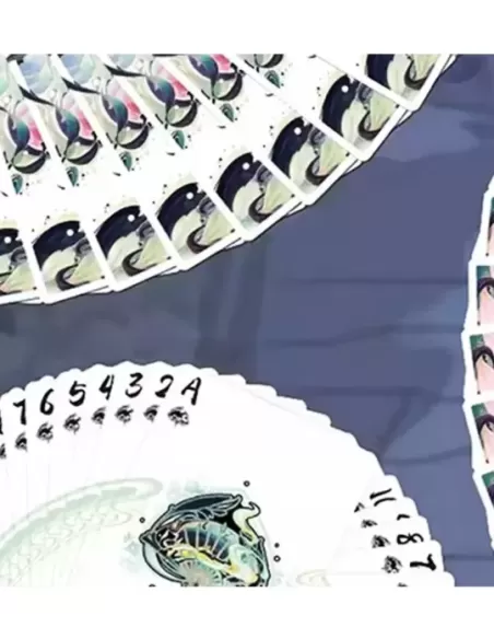 Flower Moon V2 Moonlight Playing Cards by King Star – Cărți de joc premium | Emagie.ro