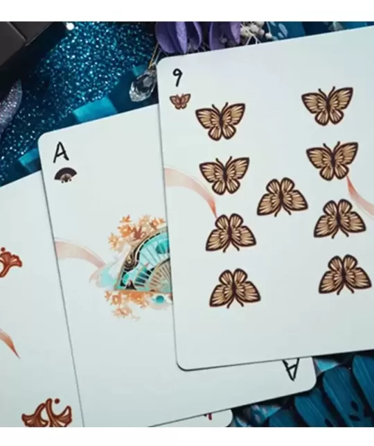 Flower Moon V1 Playing Cards by King Star – Cărți de joc premium | Emagie.ro