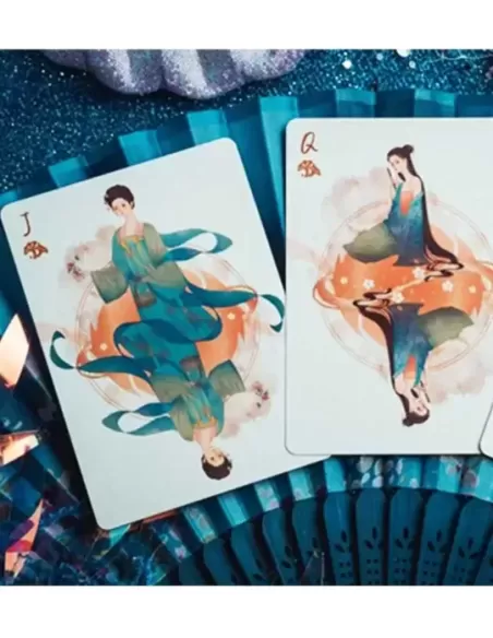 Flower Moon V1 Playing Cards by King Star – Cărți de joc premium | Emagie.ro