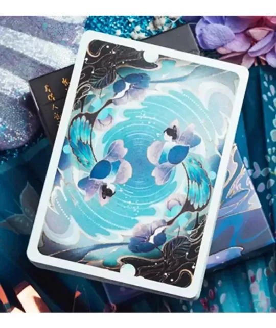 Flower Moon V1 Playing Cards by King Star – Cărți de joc premium | Emagie.ro