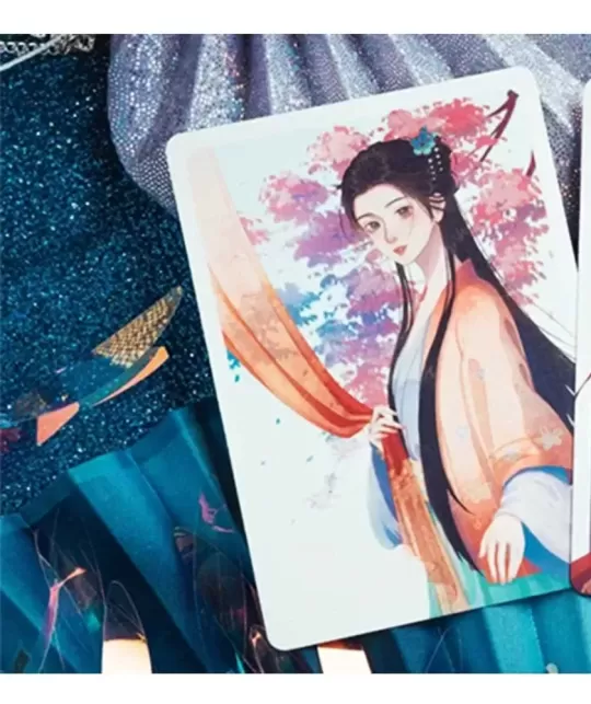 Flower Moon V1 Playing Cards by King Star – Cărți de joc premium | Emagie.ro