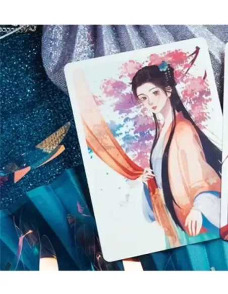 Flower Moon V1 Playing Cards by King Star – Cărți de joc premium | Emagie.ro