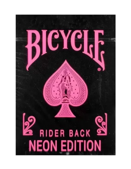 Bicycle Star-Fire Pink Neon – Cărți de joc premium | Emagie.ro