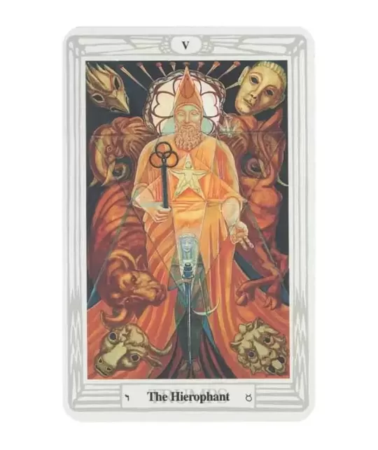 Crowley Thoth Tarot Large Deck – Set tarot profund | Emagie.ro