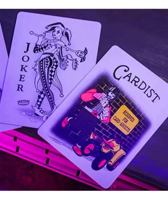 Bicycle Star-Fire Pink Neon – Cărți de joc premium | Emagie.ro