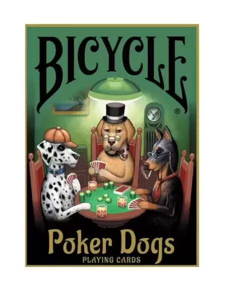 Bicycle Poker Dogs V2 – Cărți de joc premium | Emagie.ro