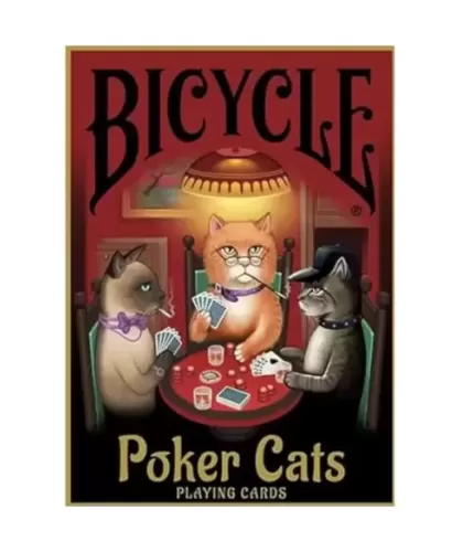 Bicycle Poker Cats V2 – Cărți de joc premium | Emagie.ro