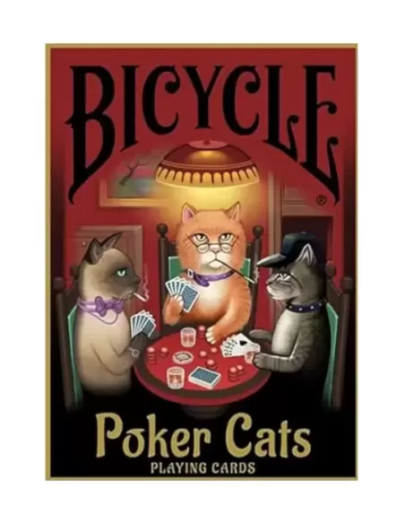 Bicycle Poker Cats V2 – Cărți de joc premium | Emagie.ro